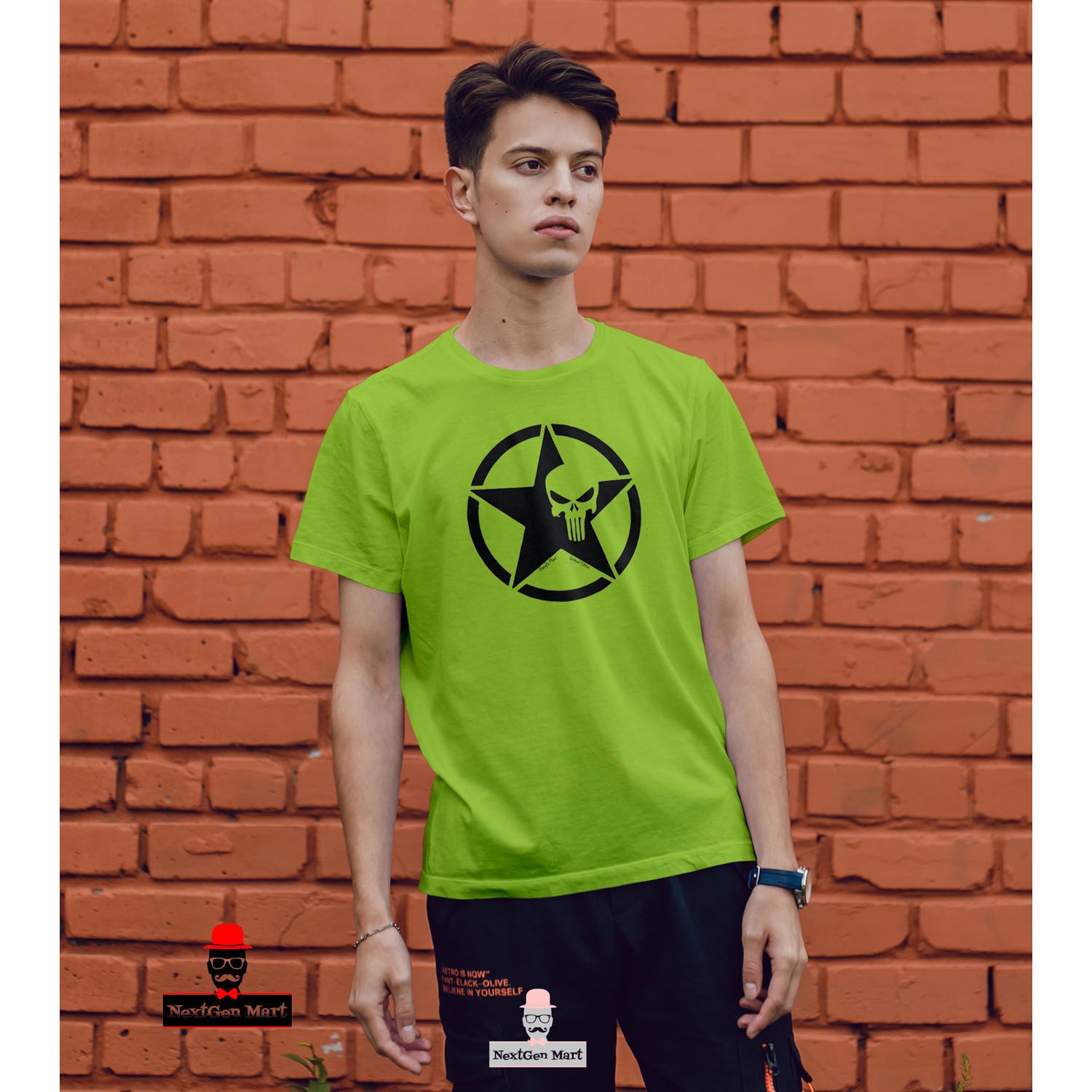 Half Sleeve Tshirt for Menz Fashion Comfortable Jersey Fabrics Short Sleeve - Tshirt