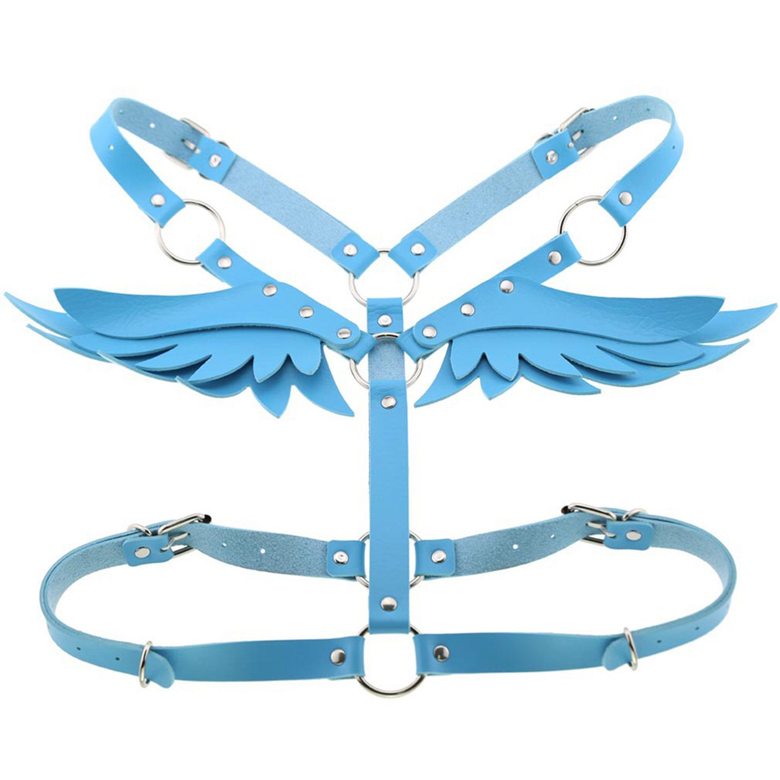 Body Strap Charming Adjusle Angel Wing Body Chest Belt