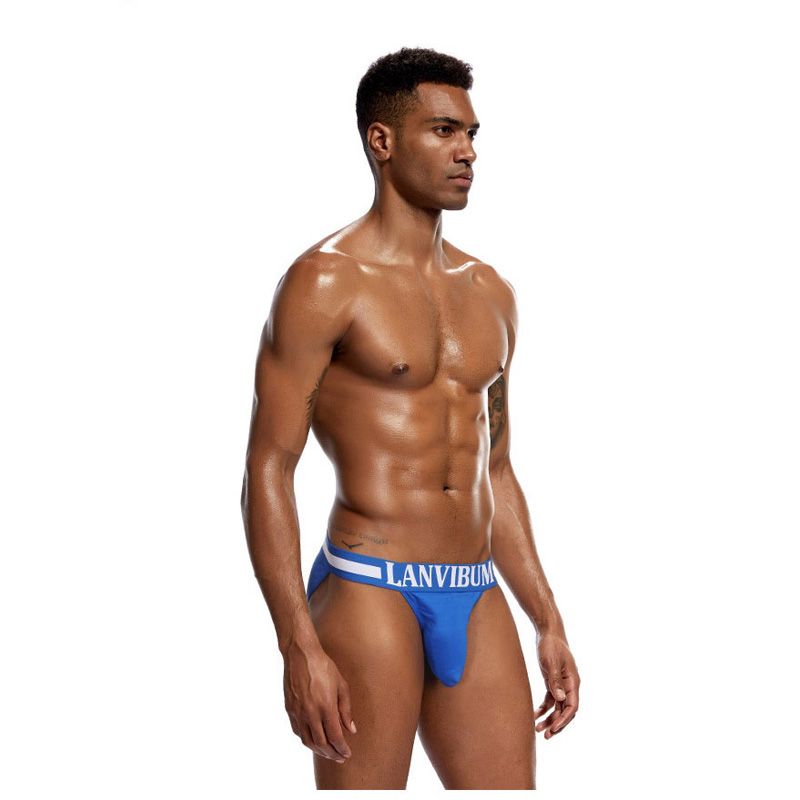 Large scrotal pouch high briefs Pure cotton men's men's wholesale ropa interior hombre