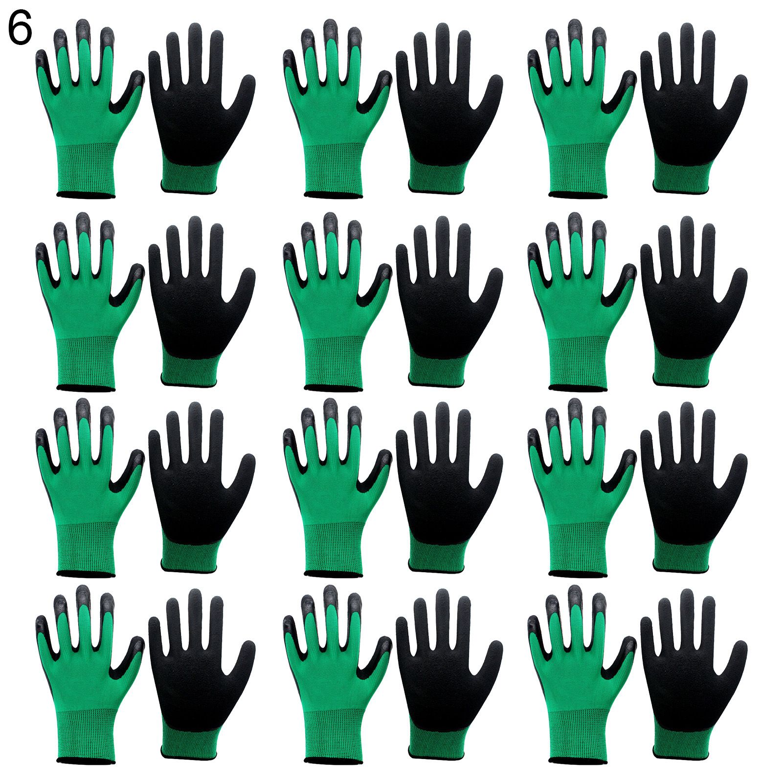 Gardening Glove Breathable Multi-color Safety Working Gloves