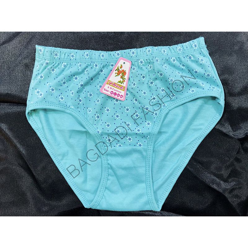 3 pieces panty womens wear under pant cotton panty comfortable panty flower print panty