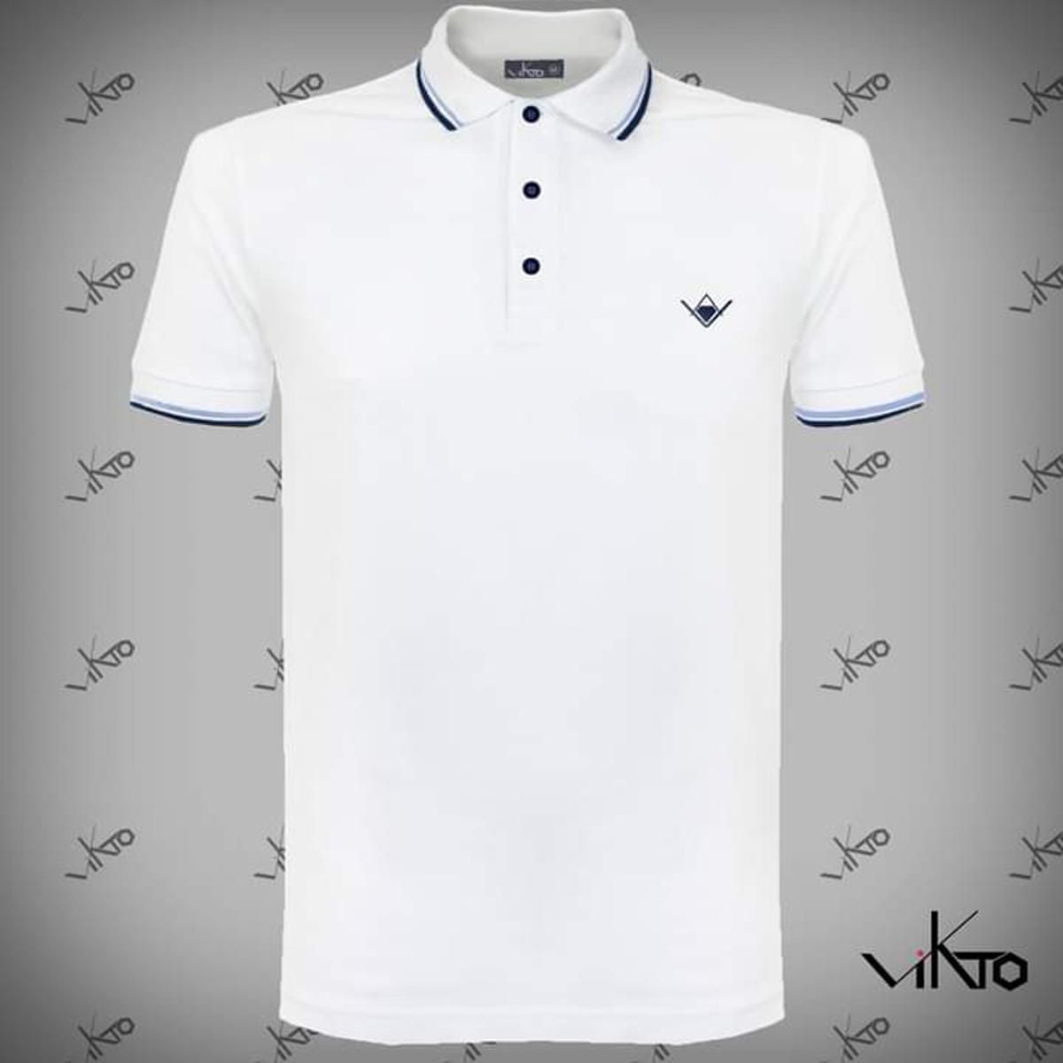 Plain white Cotton Polo t shirt for men and women