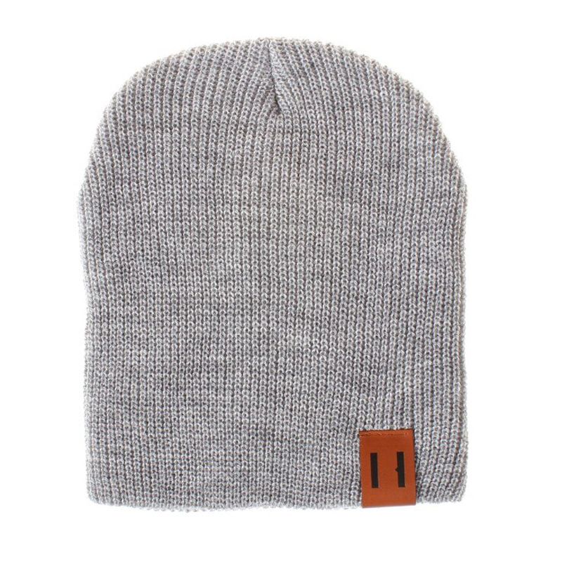 Family Matching Hats Newborn Toddle Kid 6M-4T Hat Baby Kids Girl Winter Warm Knit Beanie Adults Mens Casual Cap