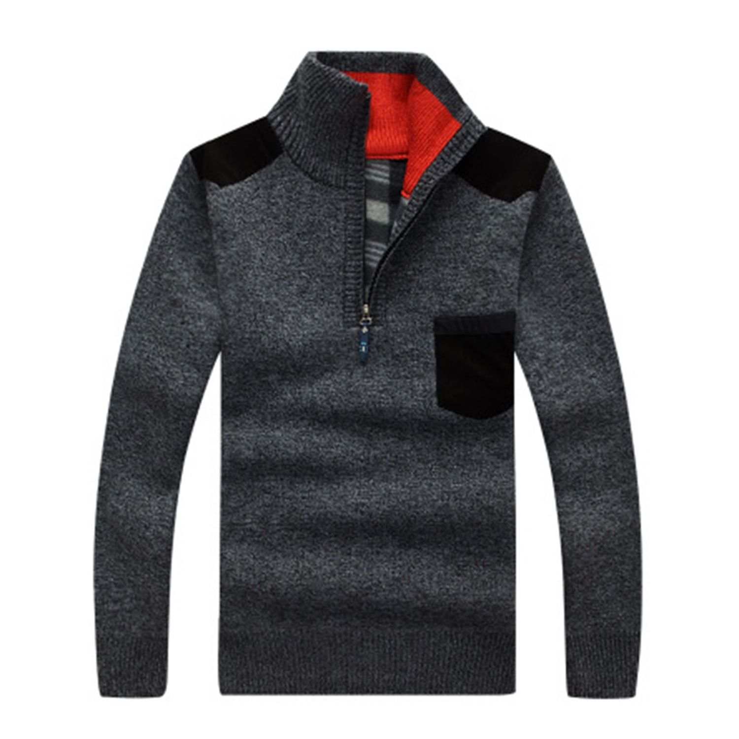 Sweater Stand Collar Casual Autumn Sweater