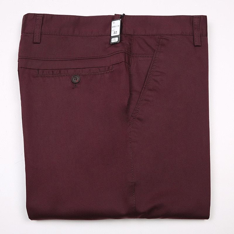 Suit Pants men's slacks business office trousers formal pants for men slim wedding trousers navy blue suit pants TJWLKJ