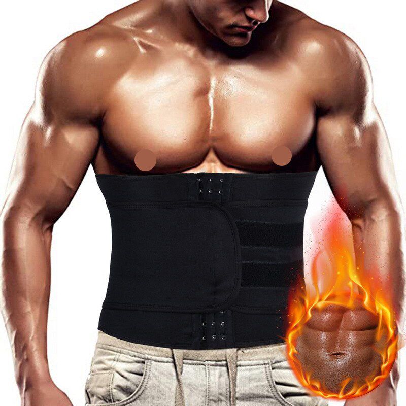 Mens Waist Trainer Abs Abdomen Corset Slimming Sheath Reducing Girdles Weight Loss Belly  Modeling Belt Body Shapers