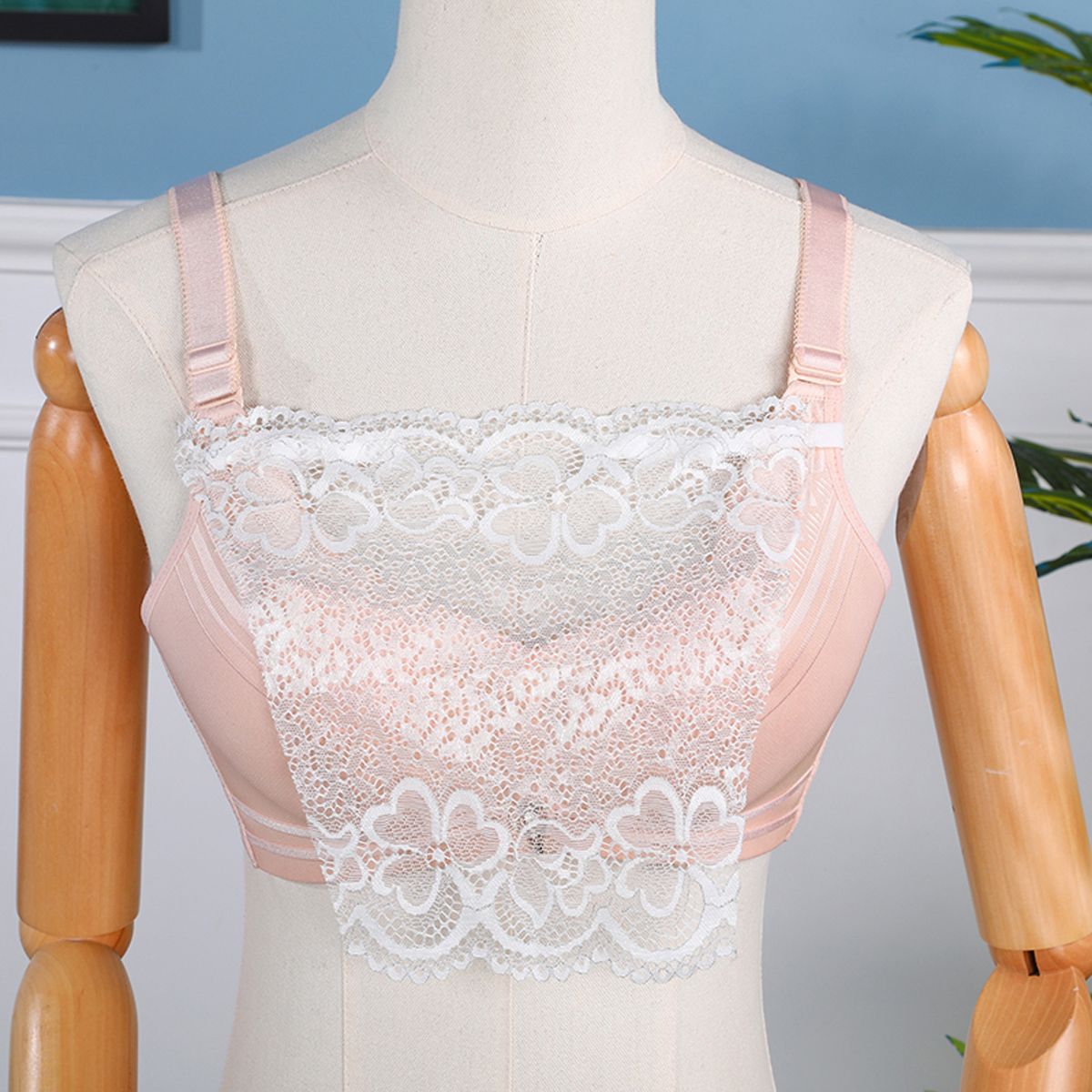 Loveshopping Store* 1pc Anti Peep Invisible Bra Woman Lace Hide Underwear Anti Peep Invisible Bra