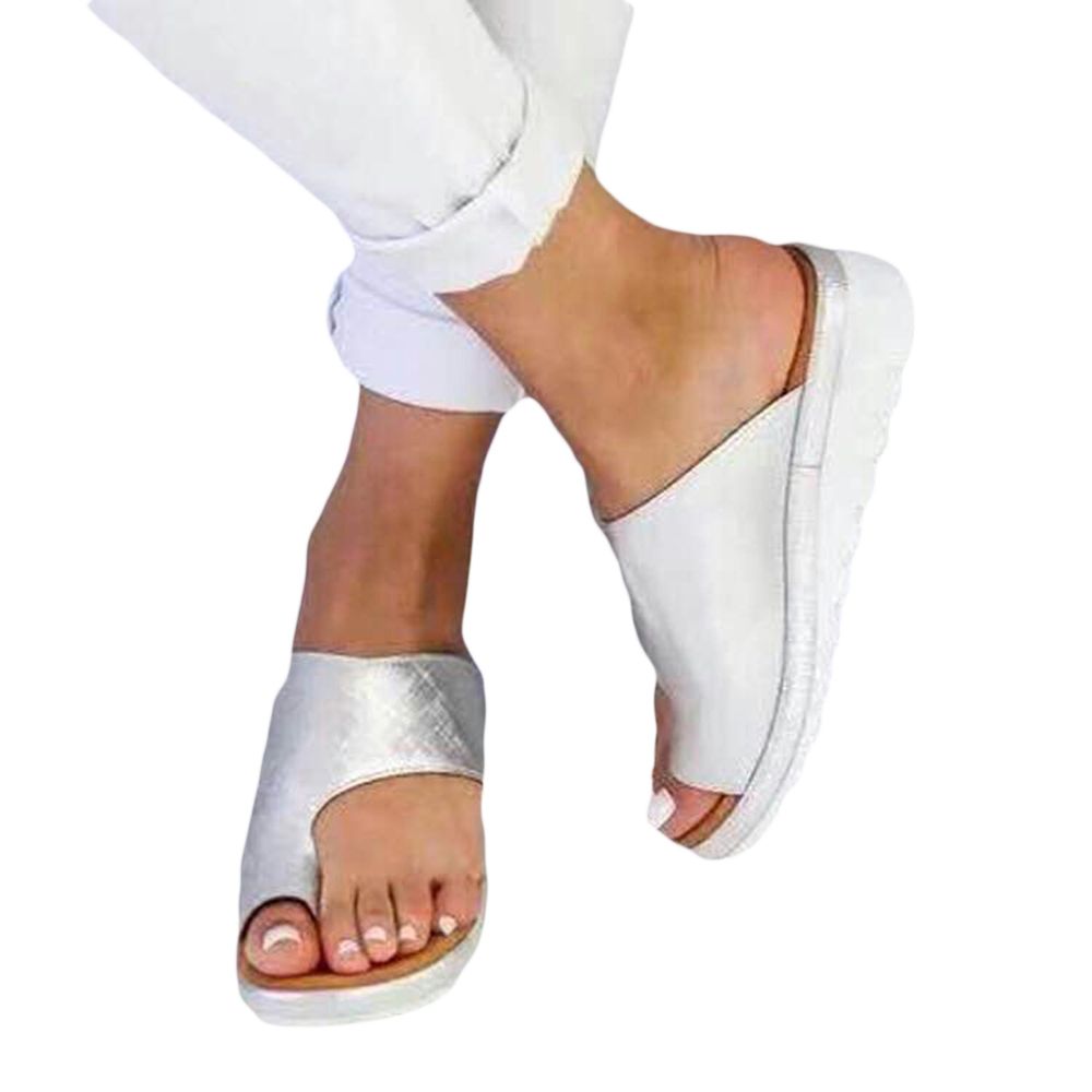 Summer Women Casual Non-Slip Platform Slipper WedgeSandals Flip Flops Shoes