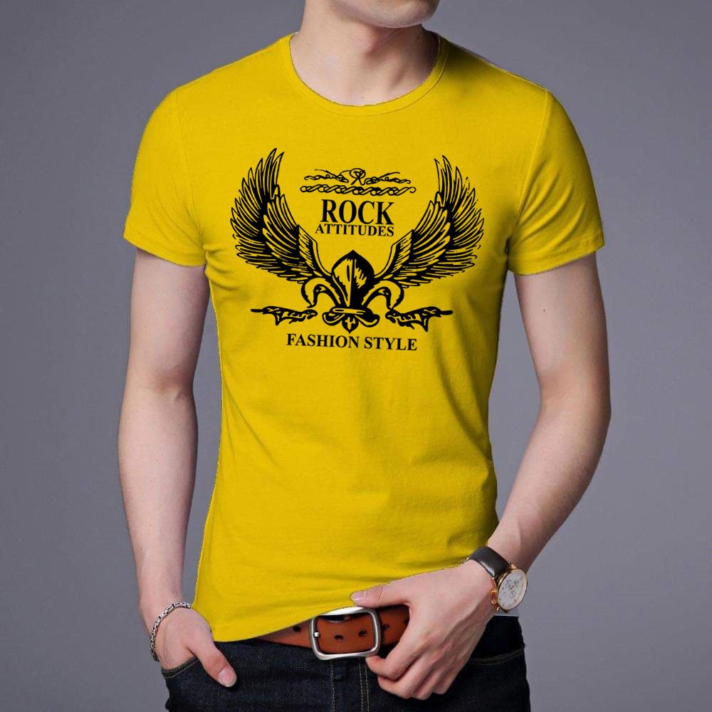 New 100% Cotton half Sleeve T Shirt For Men 2022