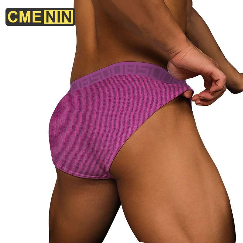 CMENIN Soft BS 1Pcs Cotton Mens Briefs Underpants Shorts Soft Man's Underwear Men Briefs BS3123