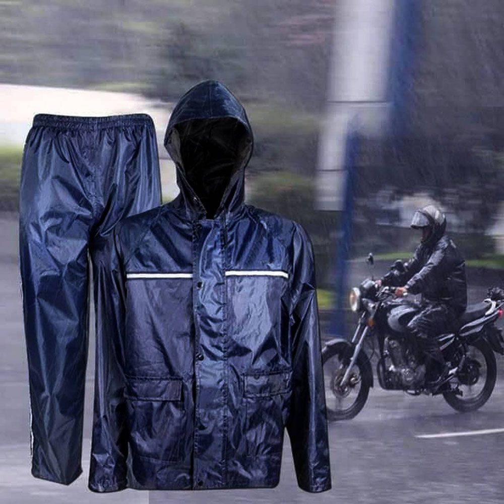 Rain coat 100% Waterproof Men/Women -Dark Blue