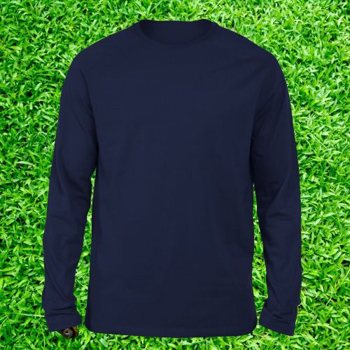 Long Sleeve Cotton Stylish T-Shirt For Men