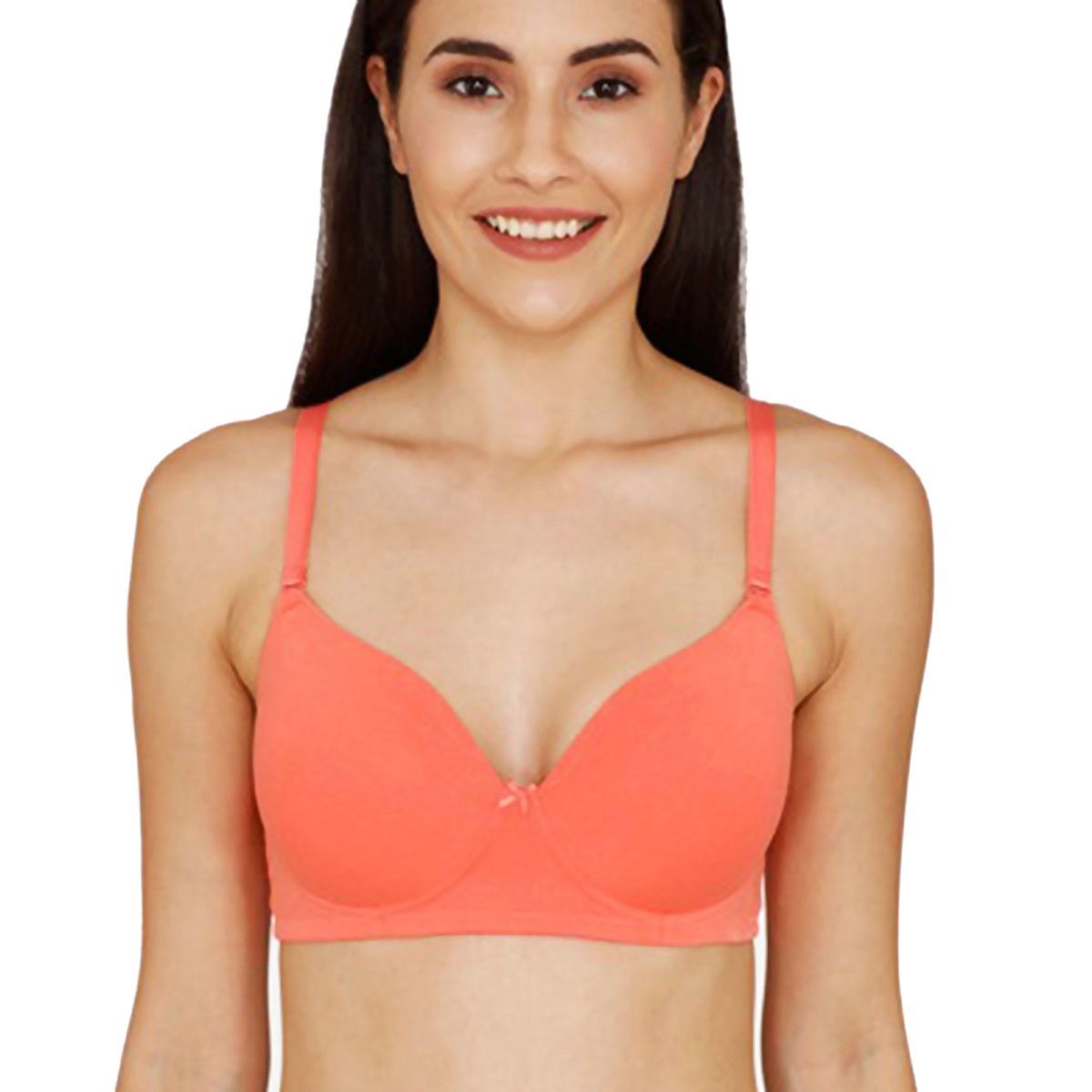 100% Cotton Foam Bra For Women (Red)