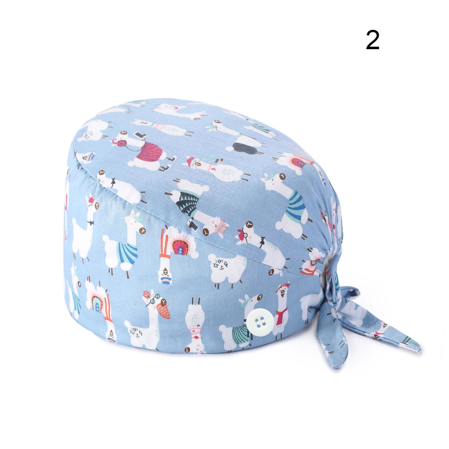 New Operating Room Working Hat Women Long Hair Cap Surgical Cap Eautician Cooking Chef Caps Nurse Headwear Turban