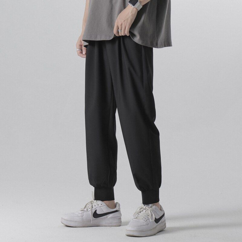 Single Road Mens Light Weight Sweatpants Summer Joggers Men Trousers Running Sport Pants Cold Feeling Comfortable Pants For Men
