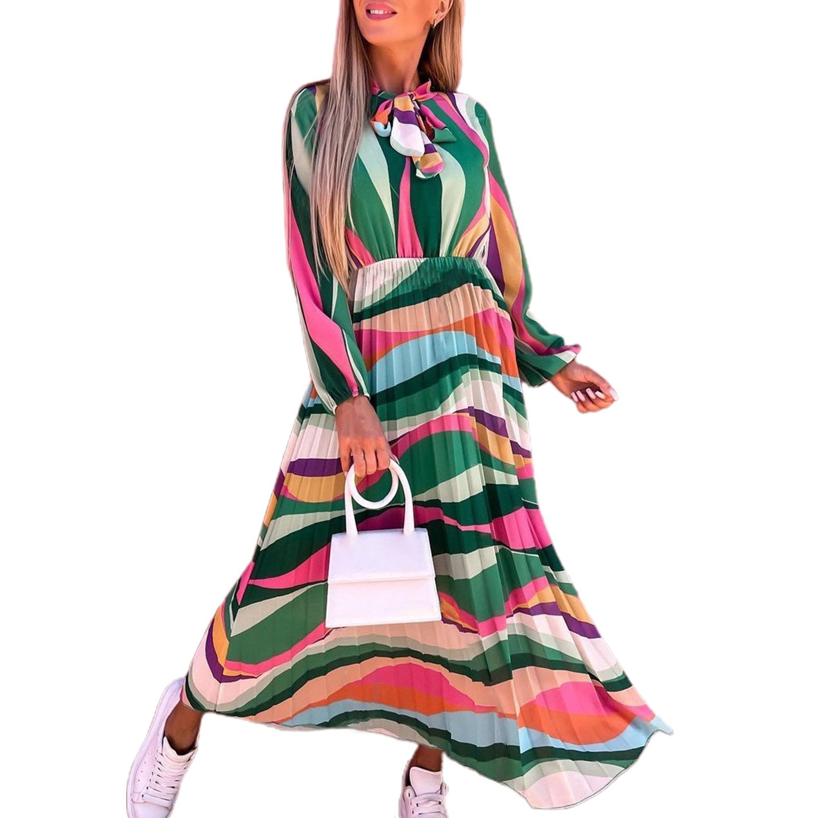 Dress Quick Drying Large Hem Women Dress