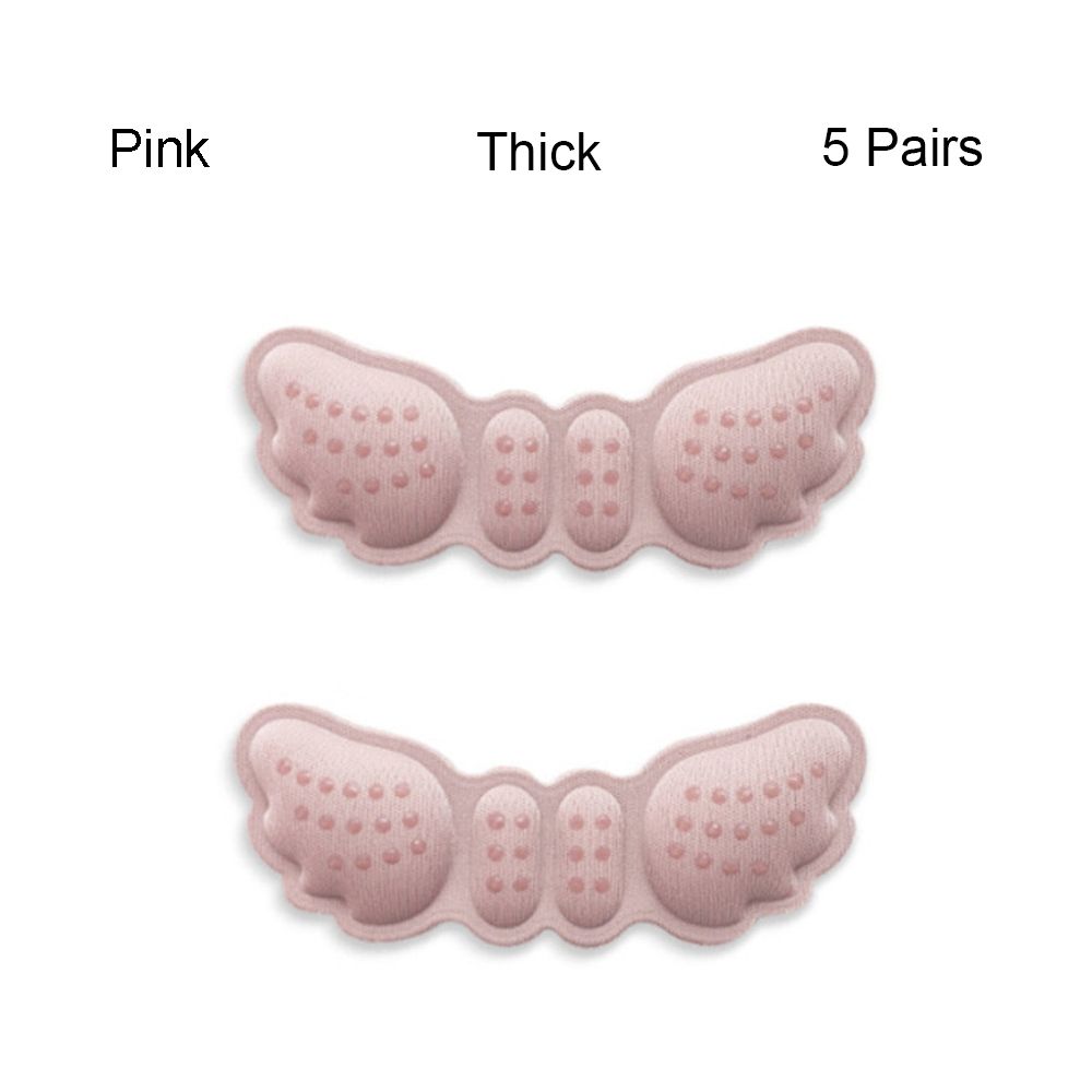 Woman Increase Anti Abrasion Comfortable Foot Protector Stickers Shoe Boot Pad Butterfly Heel Grips Insoles Liners Shoepad