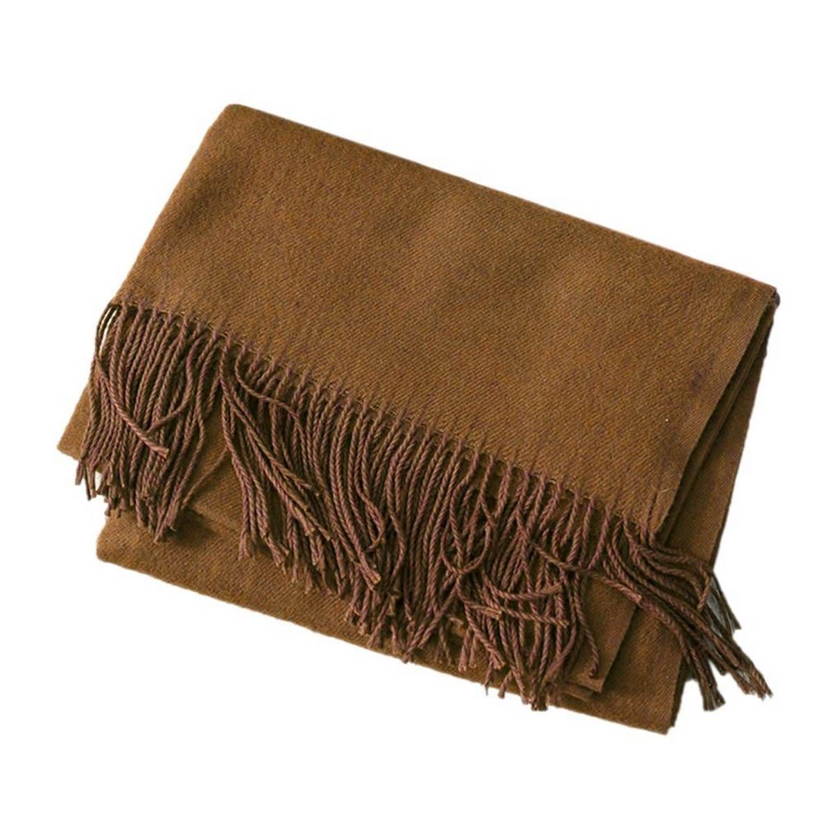 Women Soft Long Neck Scarf Large Size Classic Solid Color Keep Warm Wrap Shawl