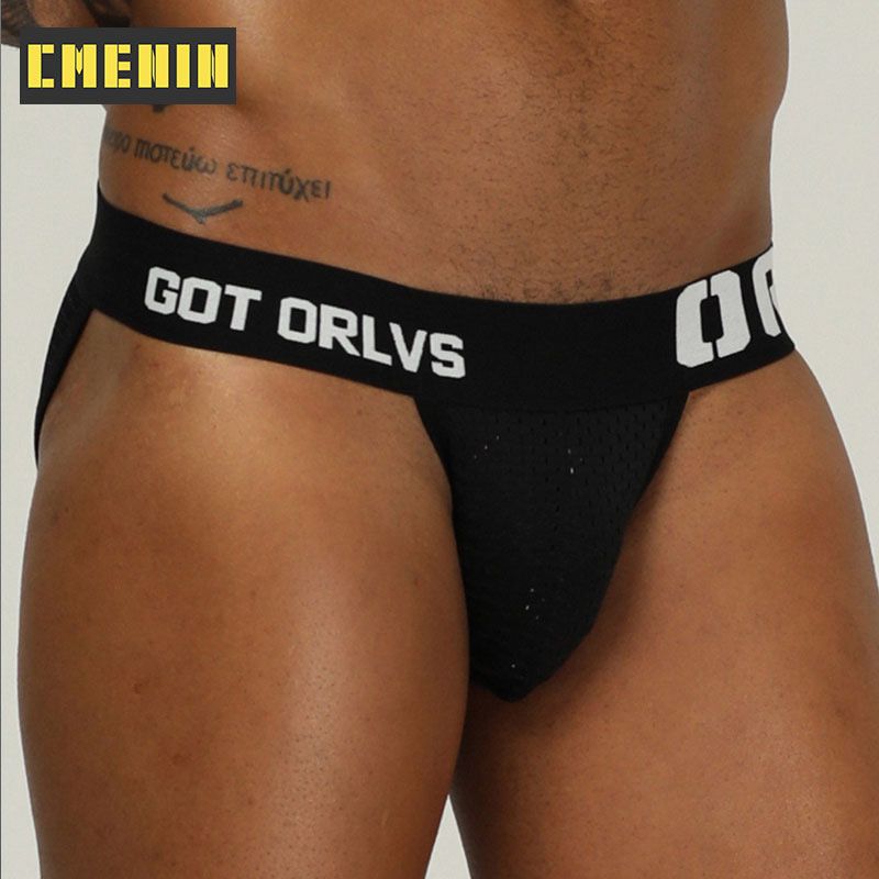 CMENIN ORLVS (1 Pieces) Mesh Mens Underwear Briefs High Quality Cotton Pouch Male Underwear Men's Briefs Underpants Innerwear OR208