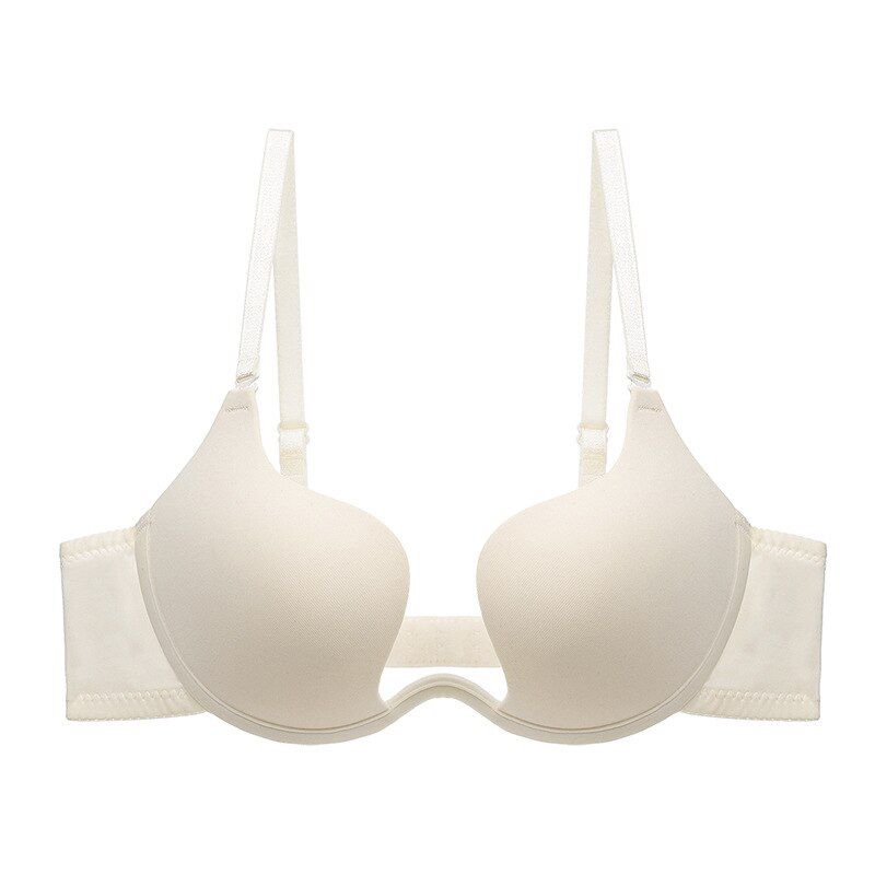 Bra U-shaped Seamless for Women Brassiere Beautify Back Special Designed Invisible Bra for Lady Wedding Evening Party Dress