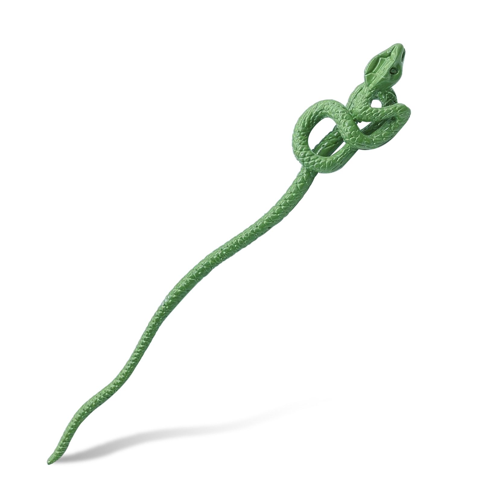 Hairstick Classic Serpent Carved Bone Hairstick