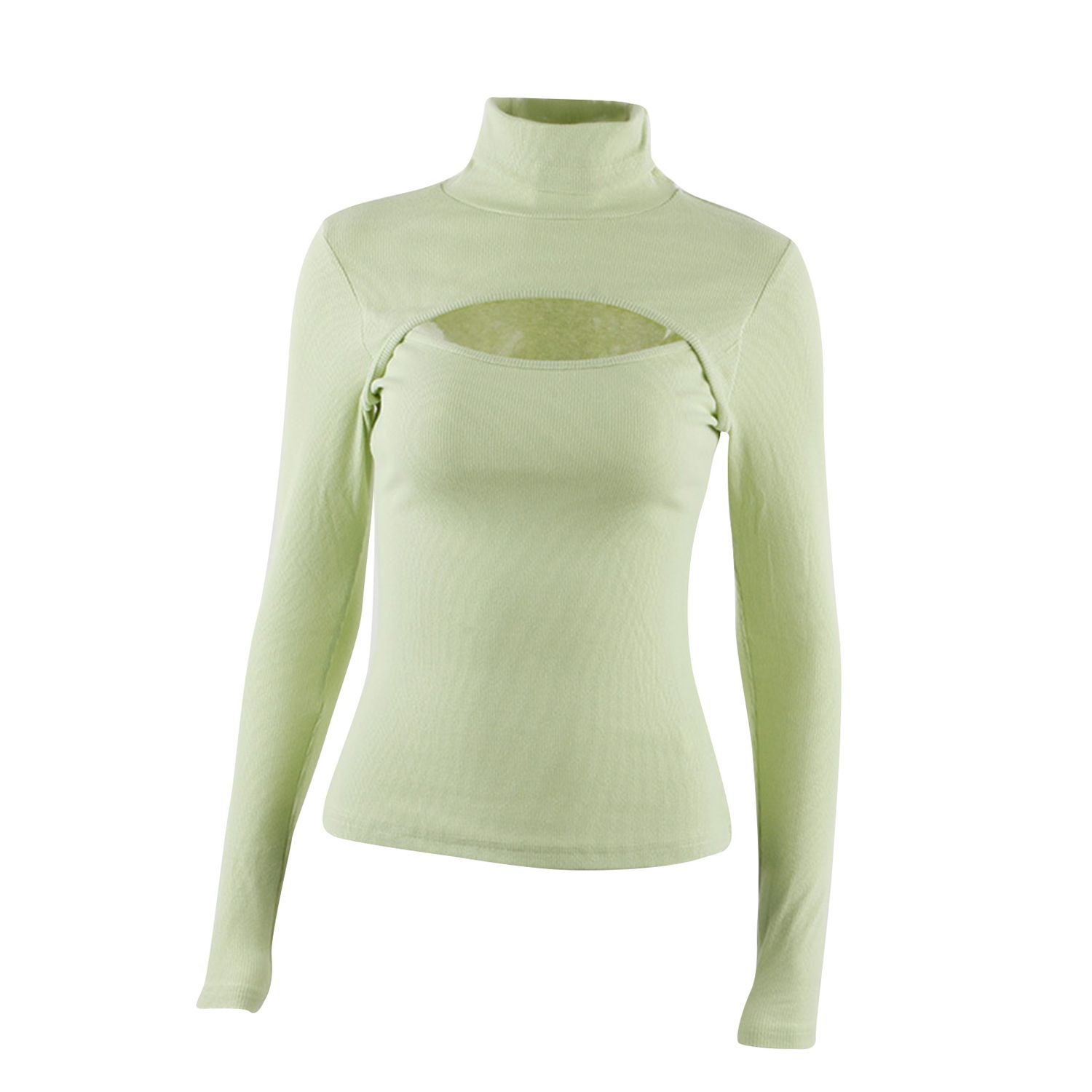 Women Blouse Quick Dry Autumn Turtleneck Women Blouse