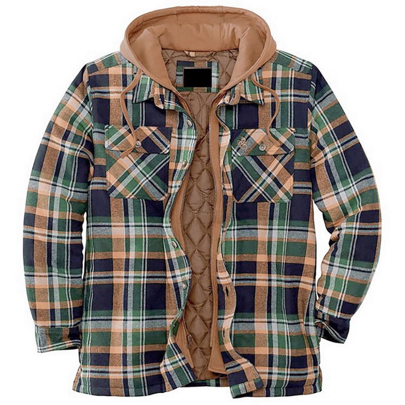 Men Spring Autumn Vintage Jackets Windbreaker Patchwork Loose Casual Jacket Thick Jacket Loose Large Size Zipper Coat