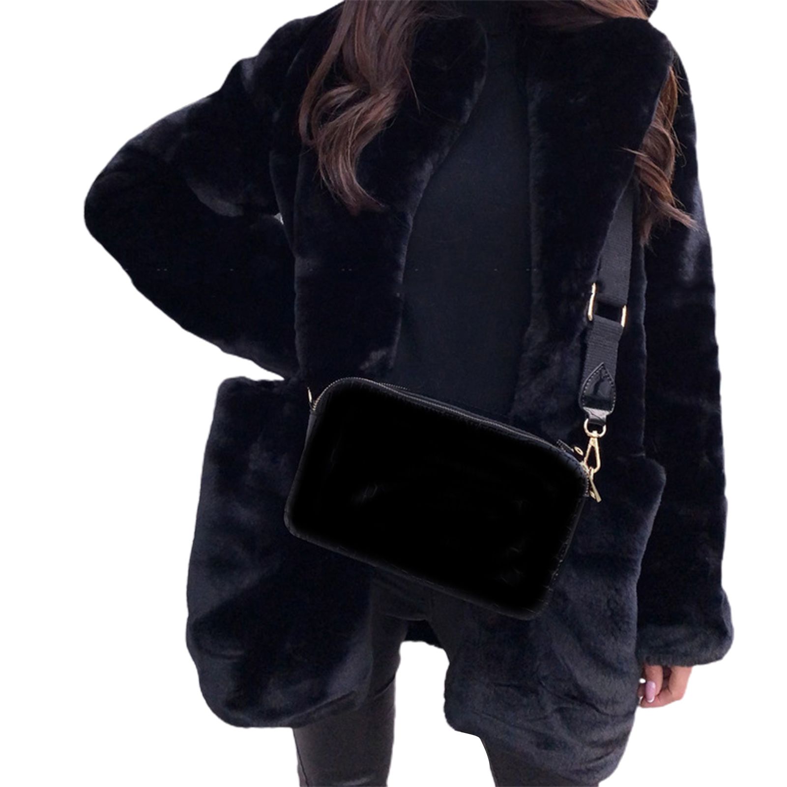 Office Lady Coat Plus Size Mid-length Thermals Coat