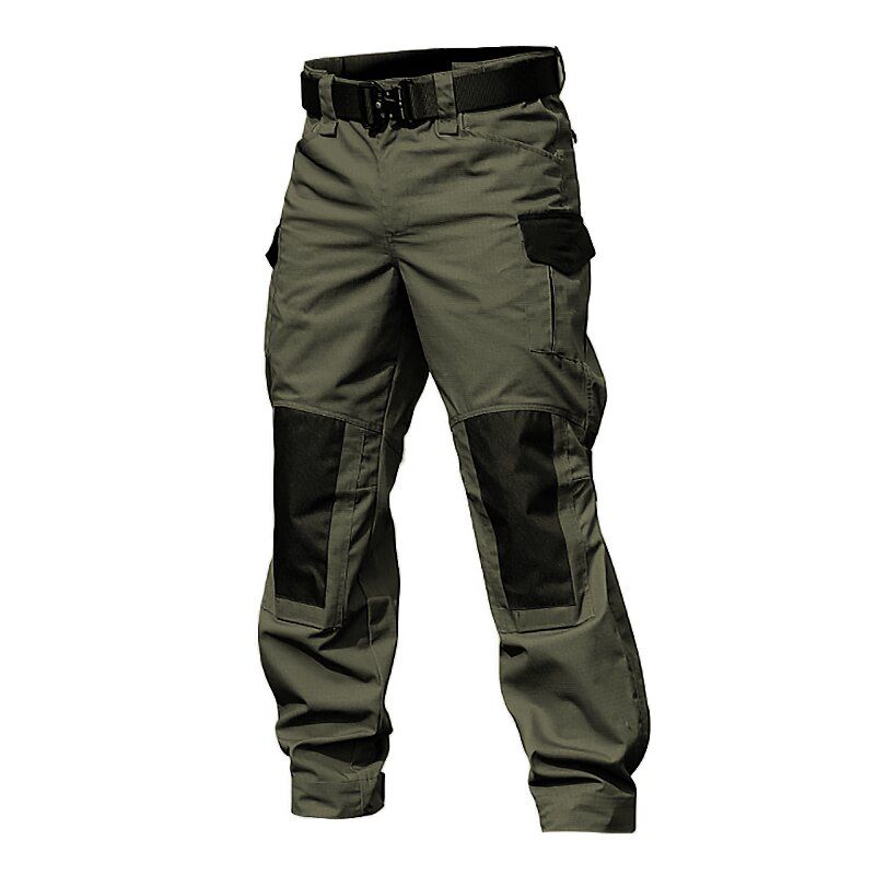 Men   Cargo Pants  Green  Trousers Multi ckets Gray Uniform Paintball Airsoft Autumn Work Clothing