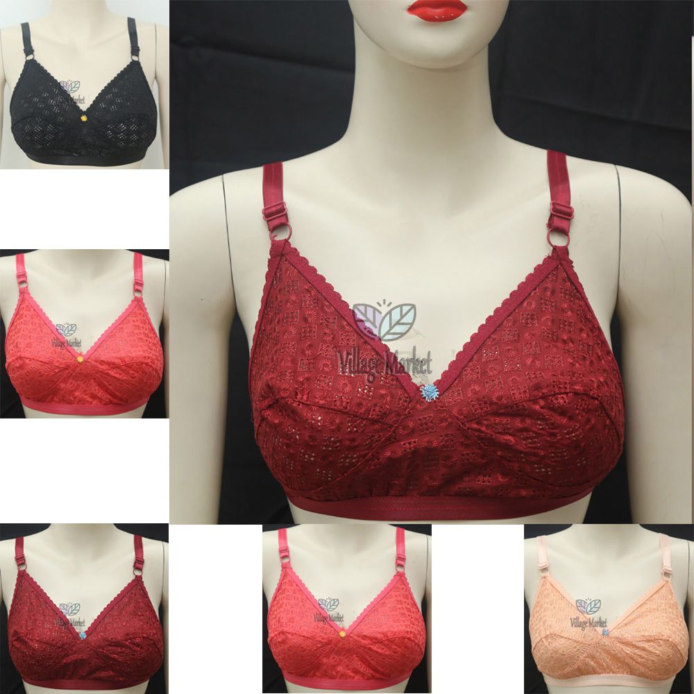 Comfortable Soft Cotton Full Chicken Bra