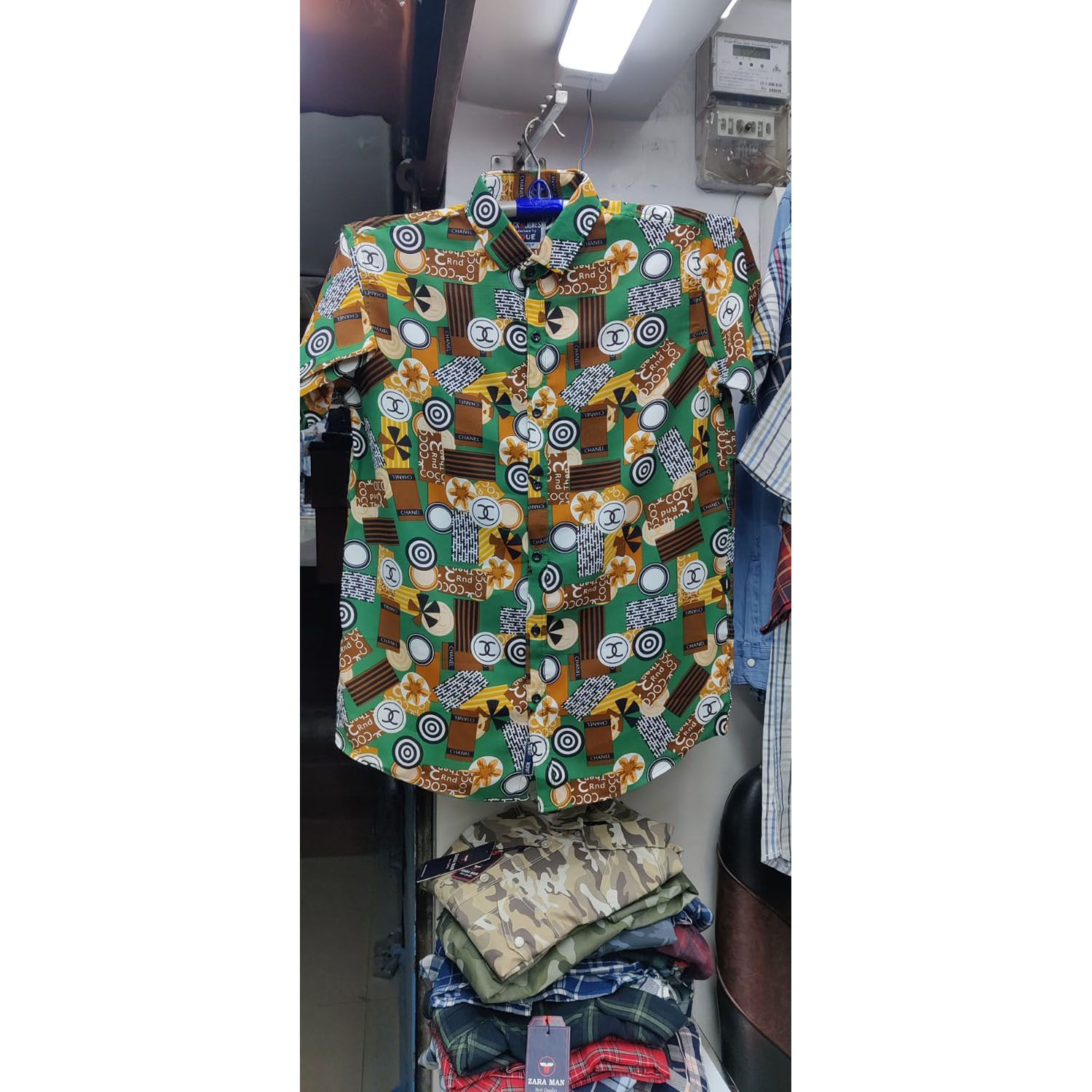 New Style Half Sleeve   Shirt For Man