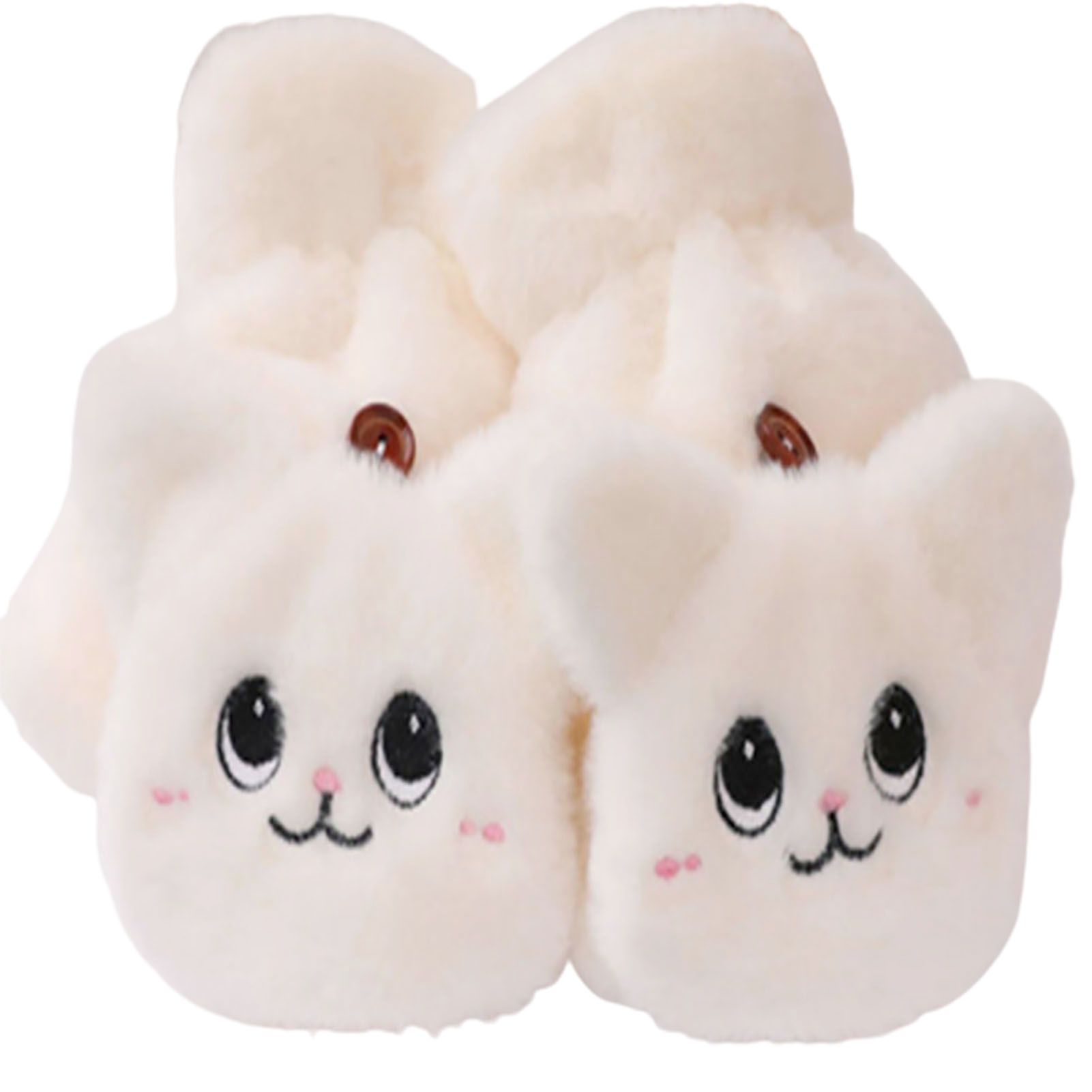 Winter Mittens Pure Color Warm Solid Color Cat Shape Lady Mittens