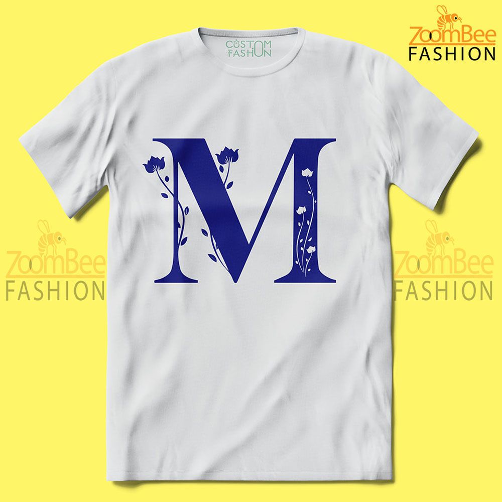 Alphabet Letter T-Shirts  Custom T Shirts - Genji - T Shirt For Man