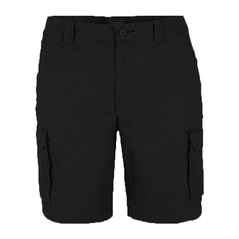 Flexible 6 Pocket Black Short Pant For Men