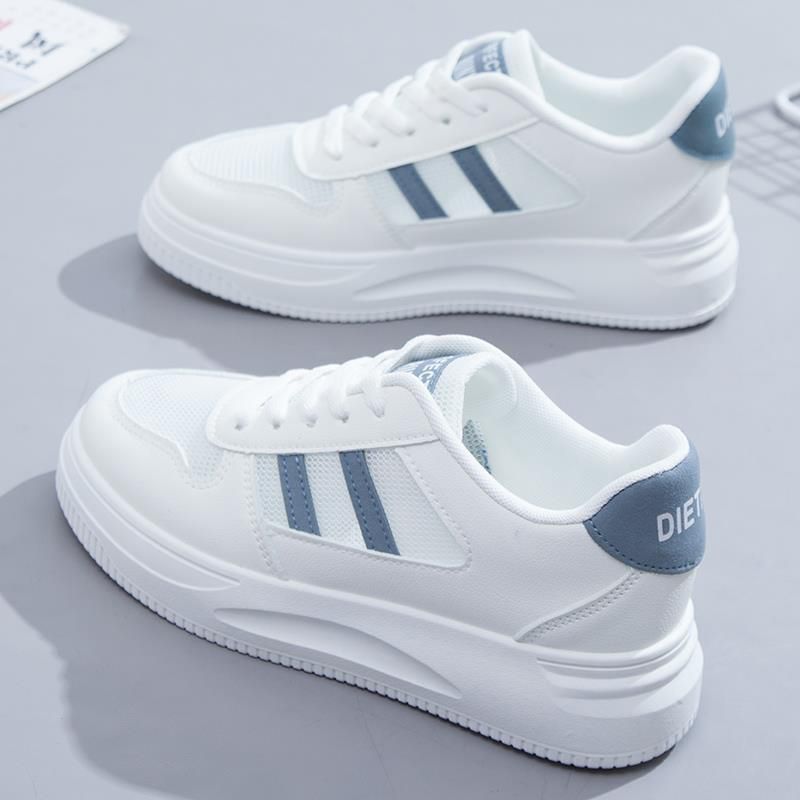 Sneaker Korean Simple Stripes Shoes for Women New Style  Rubber Shoes sapatos for women