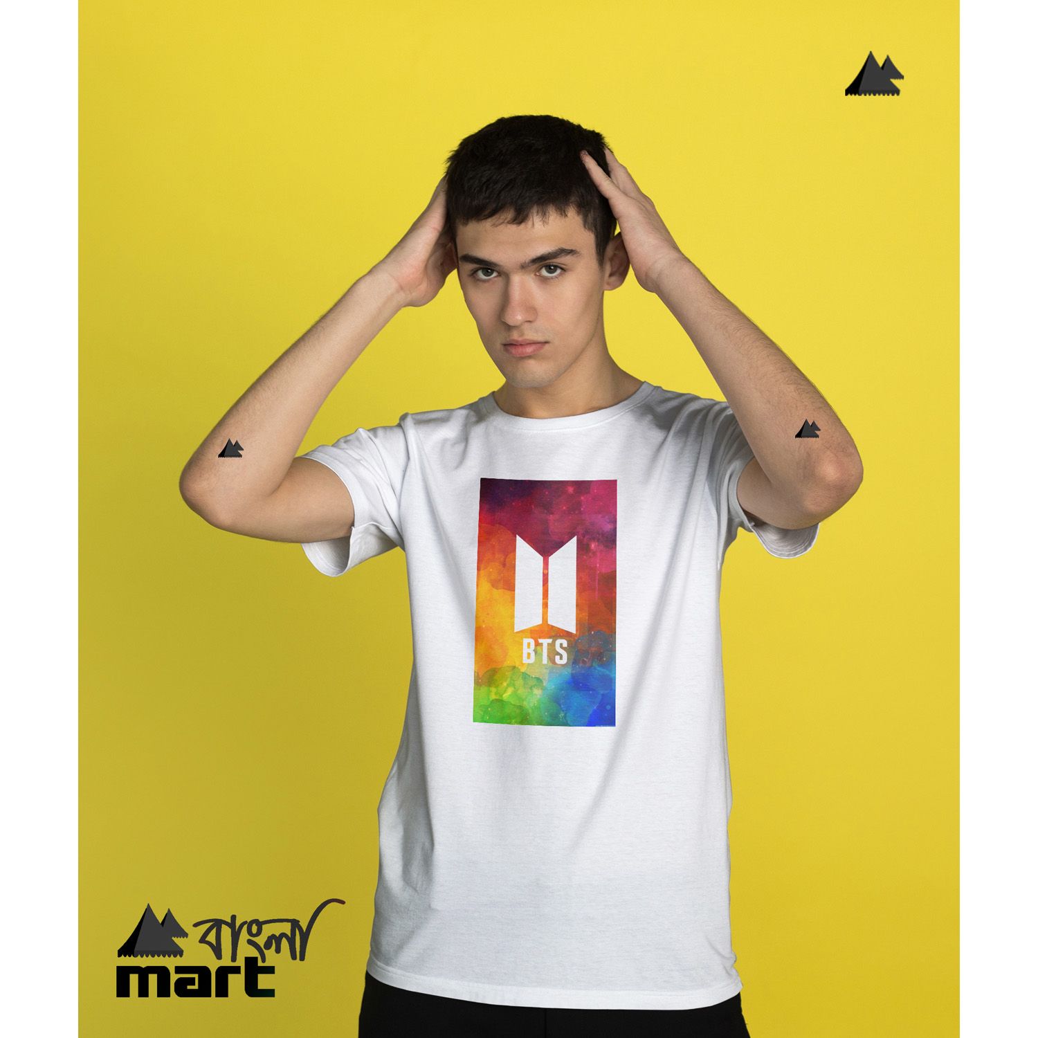 Round Neck BTS Dashing Tshirt for Men & Women