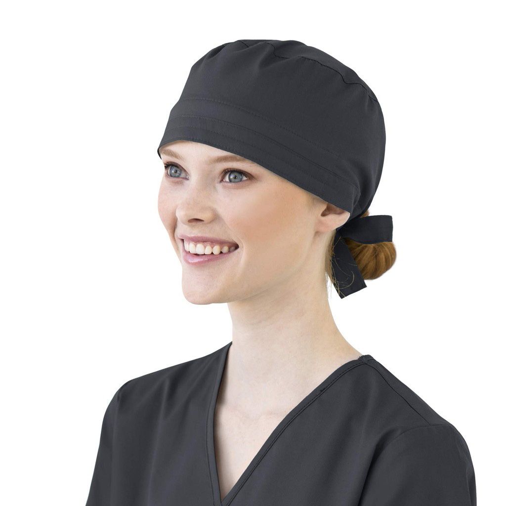 【BestGO】Women Cotton Bandage Adjustable Scrub Cap Sweatband Bouffant Hat Men