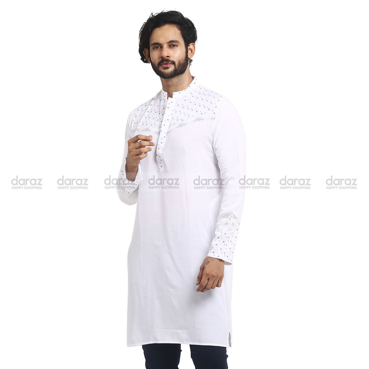 Fashionable & Comfortable & Stylish Exclusive Semi Long Panjabi
