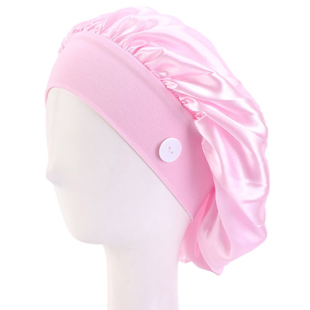【BestGO】Fashion Button Headband Holder Wearing A Protect Your Ears Dustproof Cap Work Hat Nurse Hat