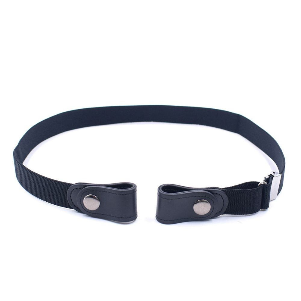 Lazy Belt Buckle-free Adult/children Invisible Elastic Belt For Jeans No Bulge Hassle One Size Fit Slim Elastic Band d6