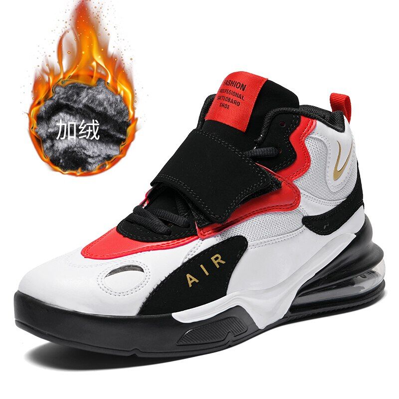 High Top Breathable Air Cushion Running  Sneaker Men Outdoor Casual Sport Baskeall Shoes for Male Ztillas Hombre