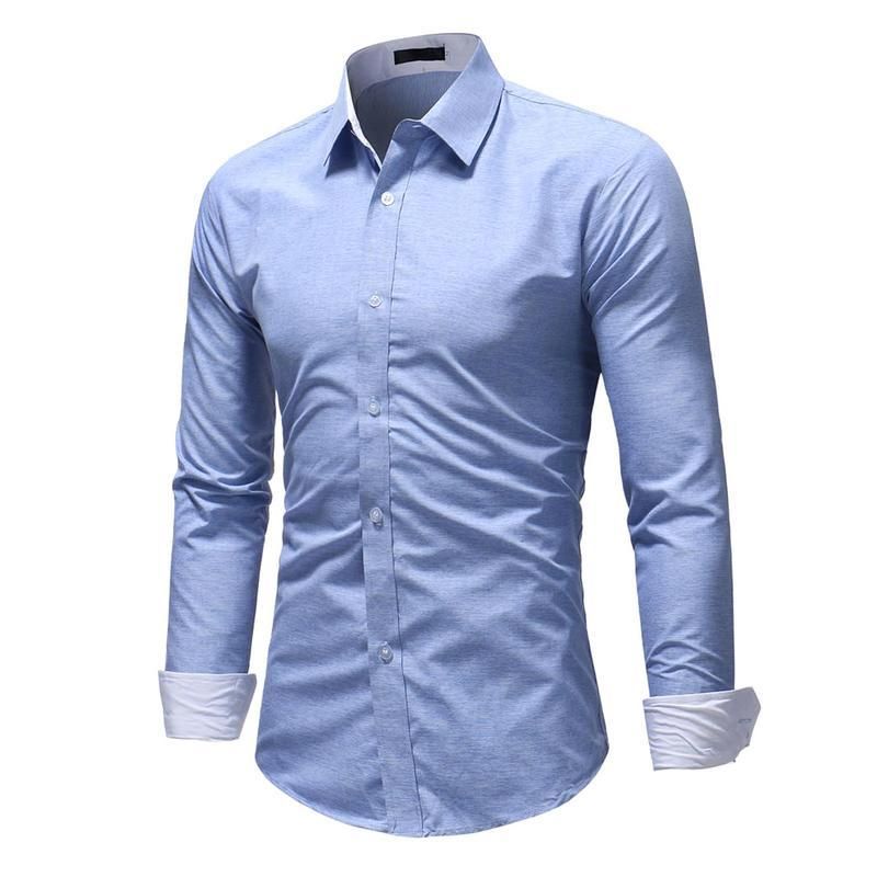 Fashionable Long Sleeve Shirt for Man - White