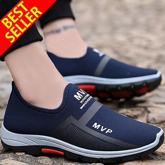 New Mens Casual Sneakers Breathable Mens Running shoes Walking Lazy Shoes Comfortable Driving Sports Shoes for Men Slip-On LoafersDurable Hiking Shoes Trekking Hiking Sandals