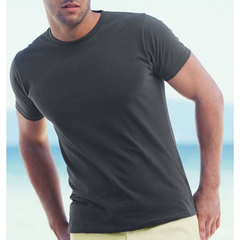Dark Ash Color Soft Comfortable T-Shirt for Men