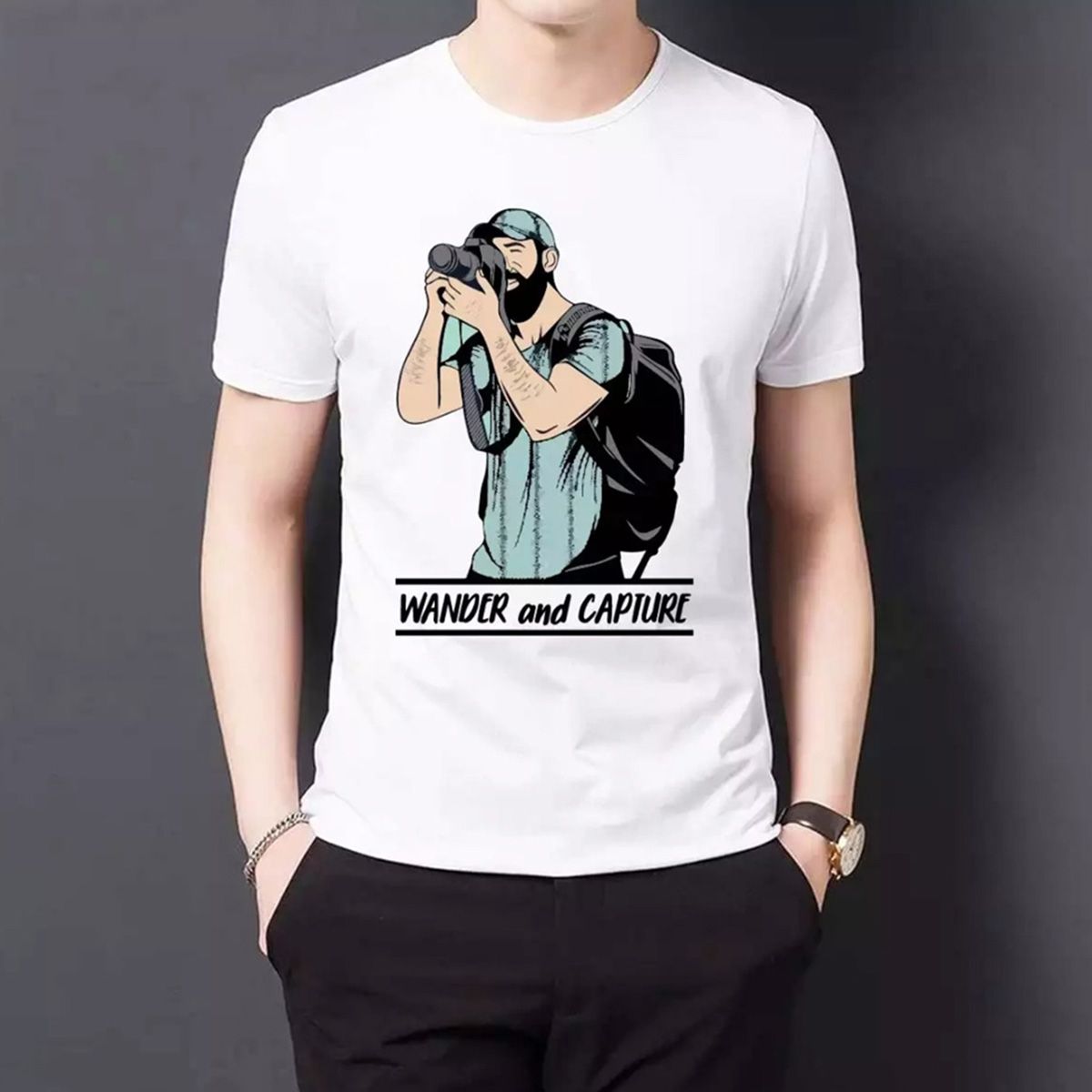 luxury design men t shirt drop shoulder 100% premium custom oversized tshirt for man - T Shirt
