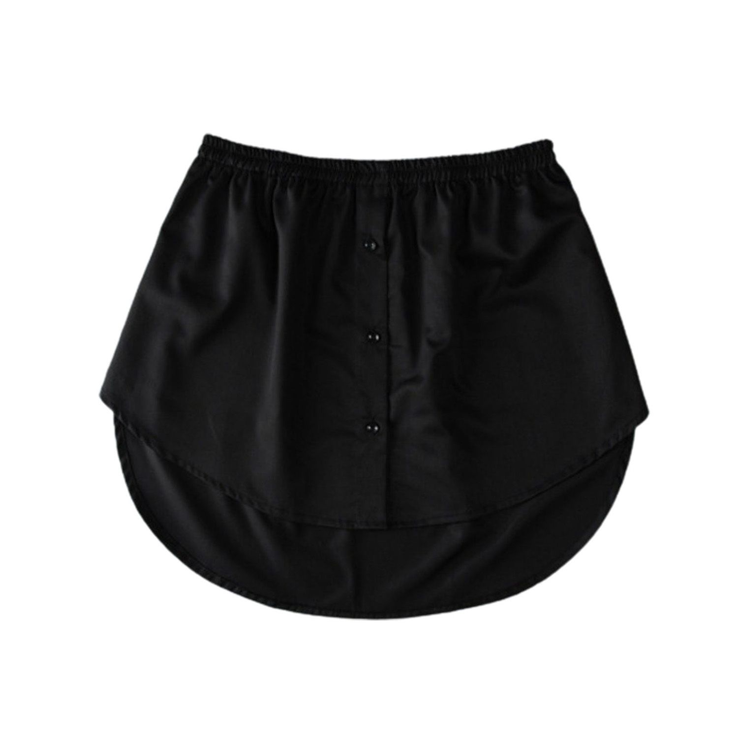 Bottoming Skirt Half-Length All Match Patchwork Underskirt