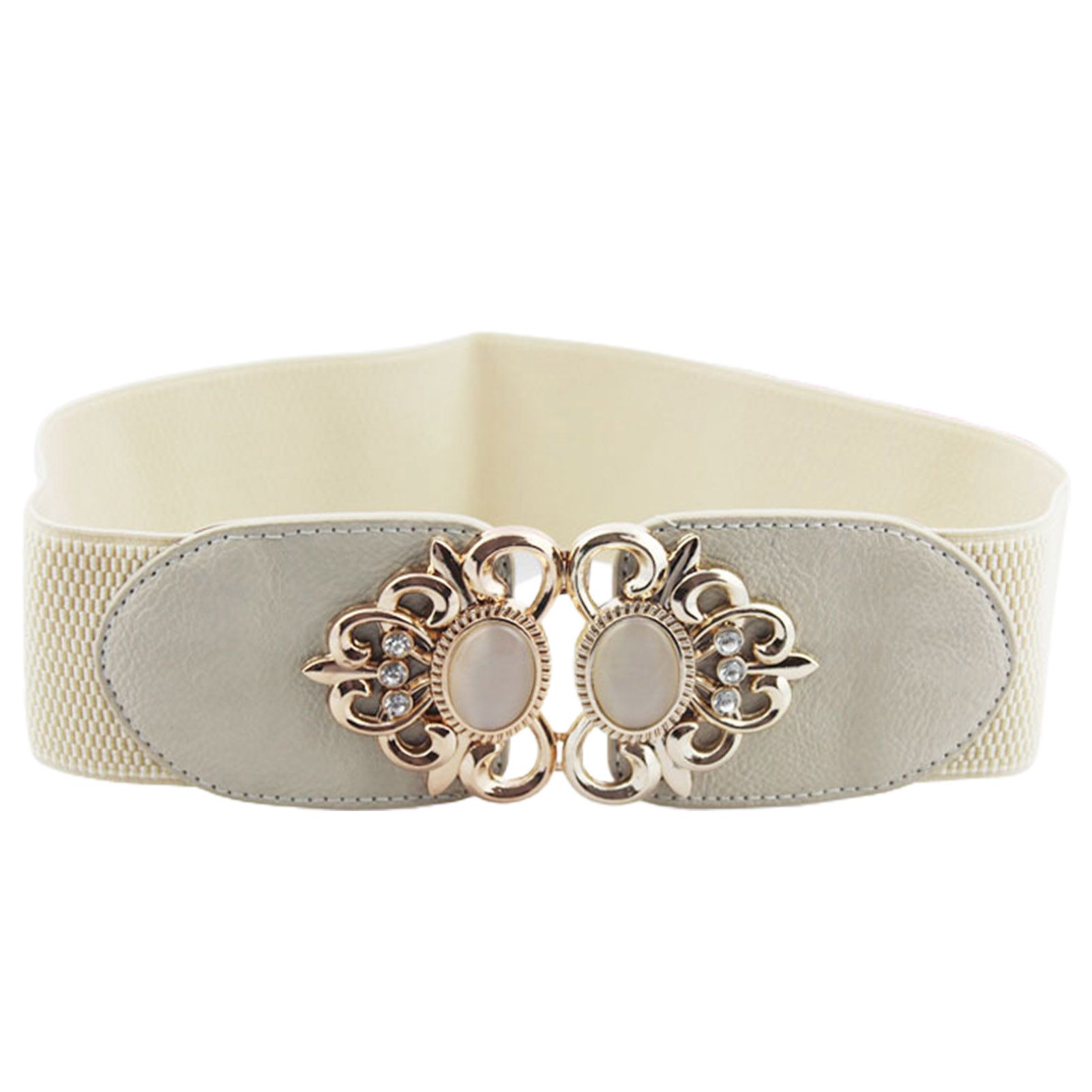 Waist Belt with Rhinestone Wide Cummerbund Women Waistband