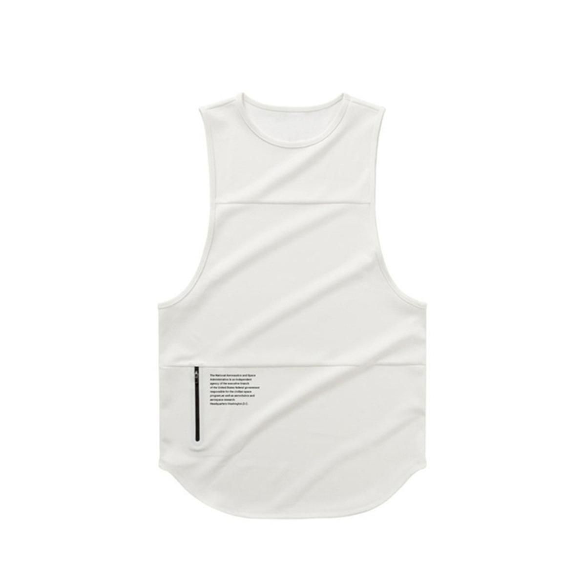 Men Zipper Sleeveless Vest Summer Breathable quick-drying Male Tight Gyms Clothes Bodybuilding Undershirt Fitness TaTops