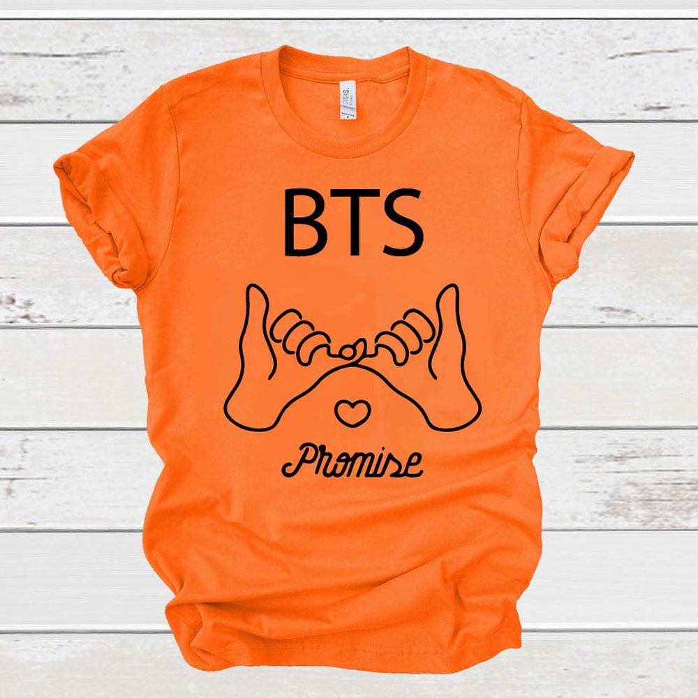 High-quality BTS Promise T- shirt