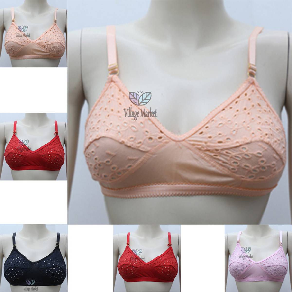 Comfortable Summer Sexy Cotton Chicken Bra For Women